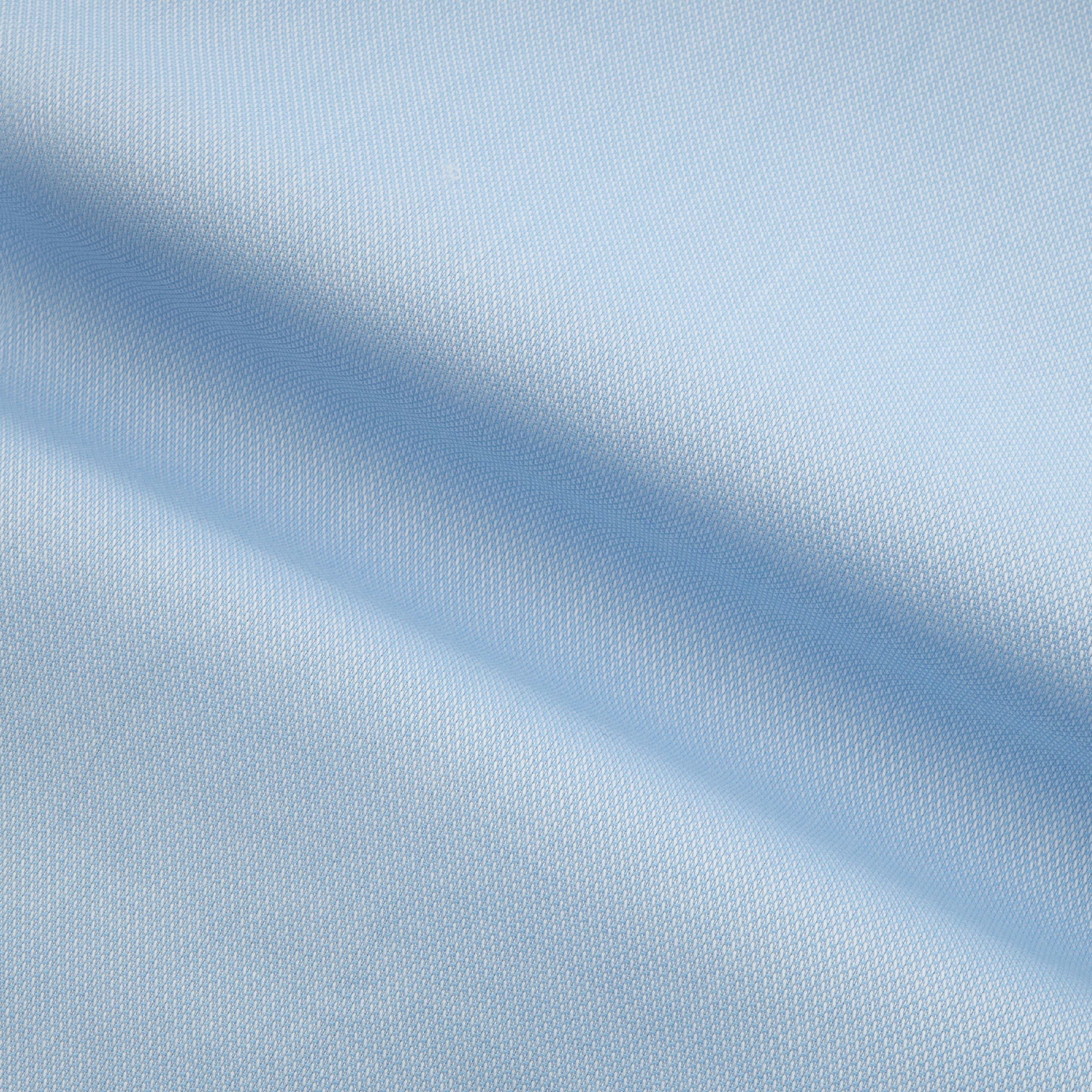 Light Blue Pique Casual SHIRT