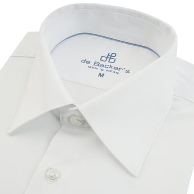 Bamboo Solid White Classic Shirt
