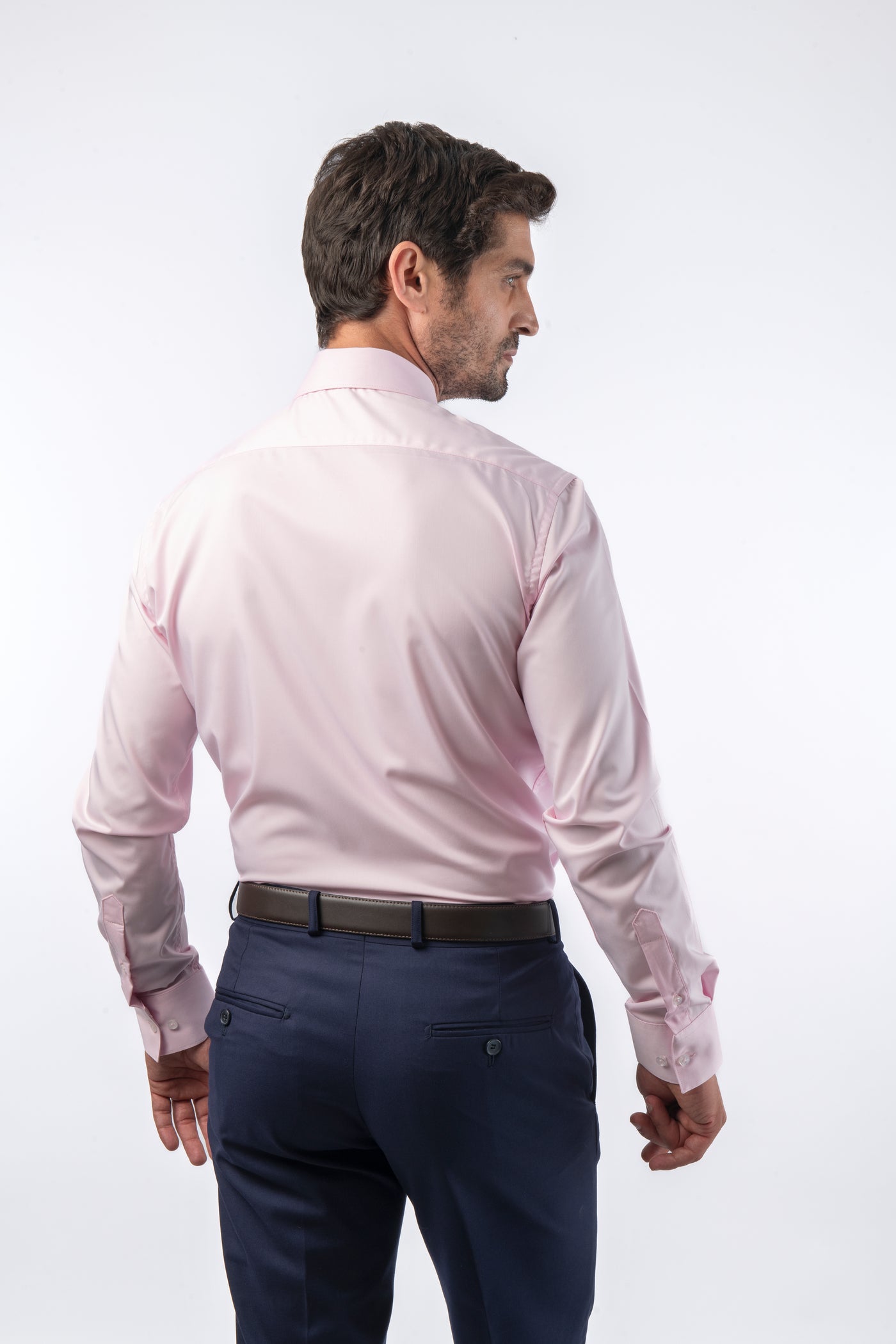 Bamboo Solid Rose Classic Shirt