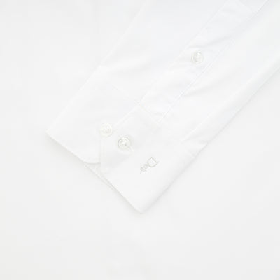 Bamboo Super Slim White Classic Shirt