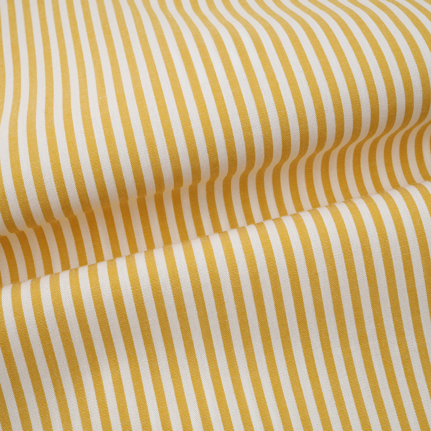 Striped Yellow & White Casual Shirt