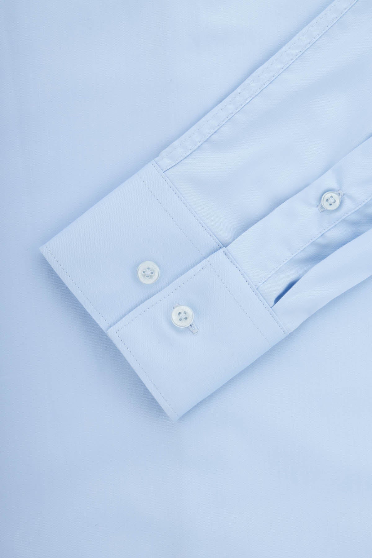 Solid Light-Blue Bamboo Classic Shirt - 3