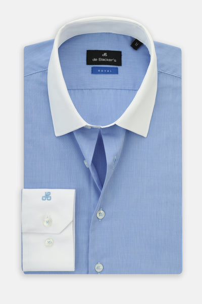 Jacquard Blue Classic Shirt