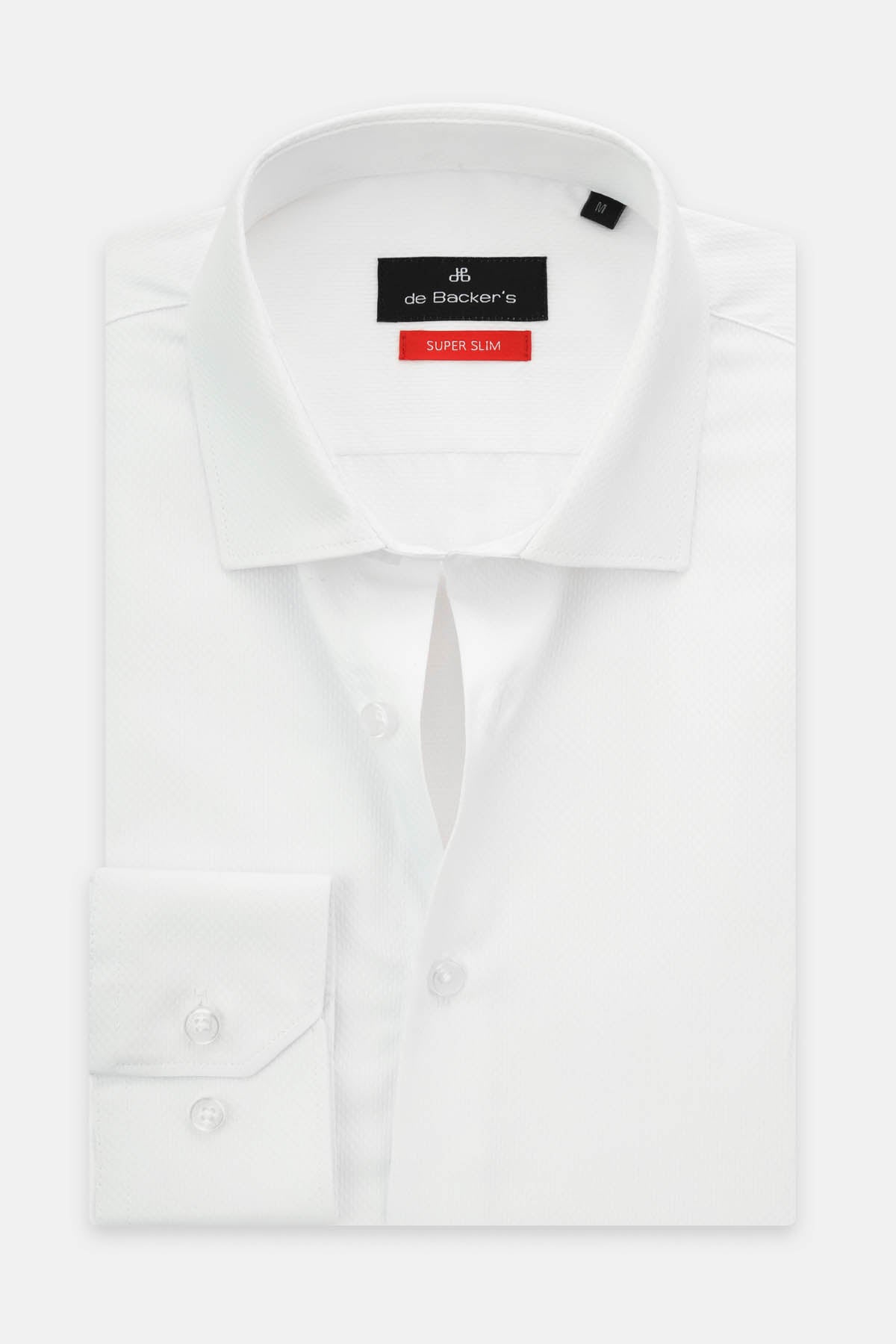 Jacquard White Classic Shirt