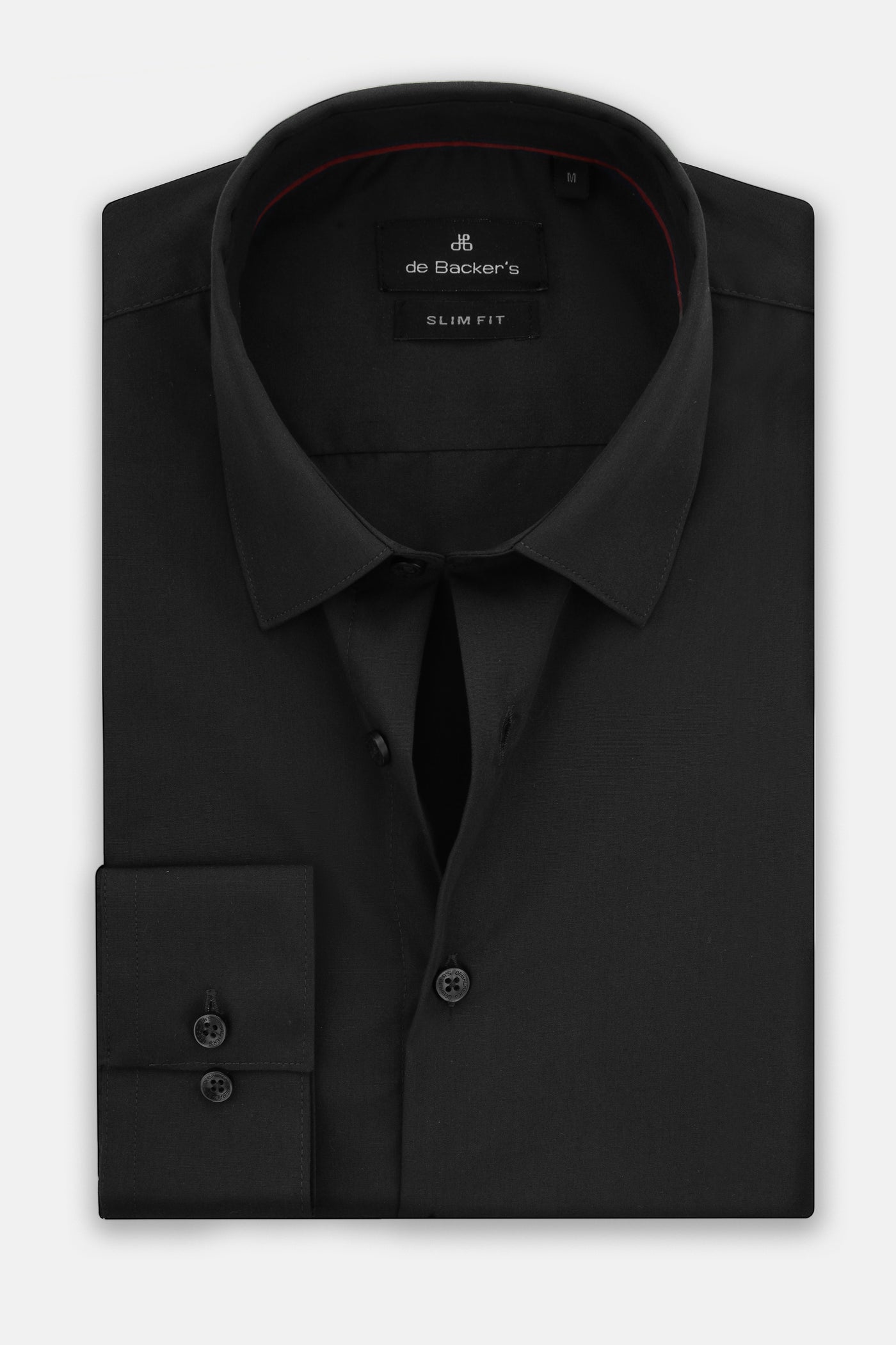 Dacron Solid Black Classic Shirt