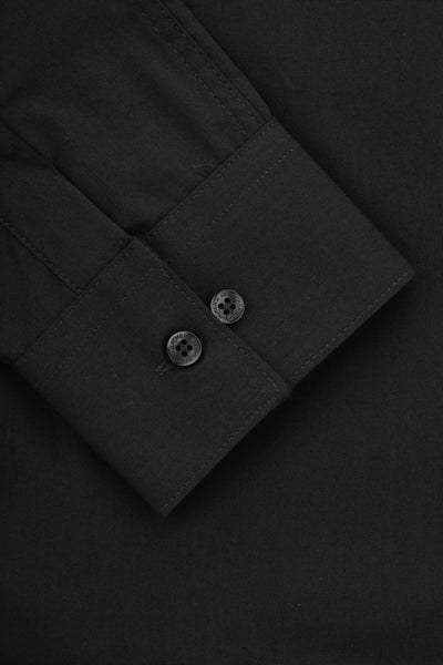 Dacron Solid Black Classic Shirt
