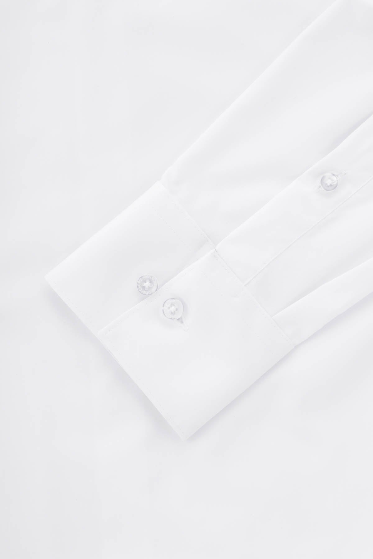 Solid White Bamboo Classic Shirt