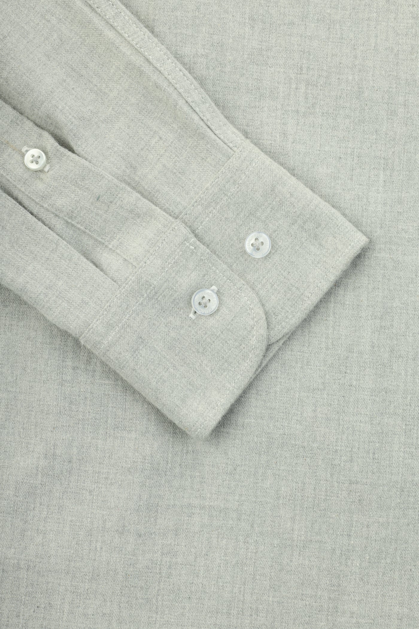 Jacquard Woven Cotton Gray Casual Shirt