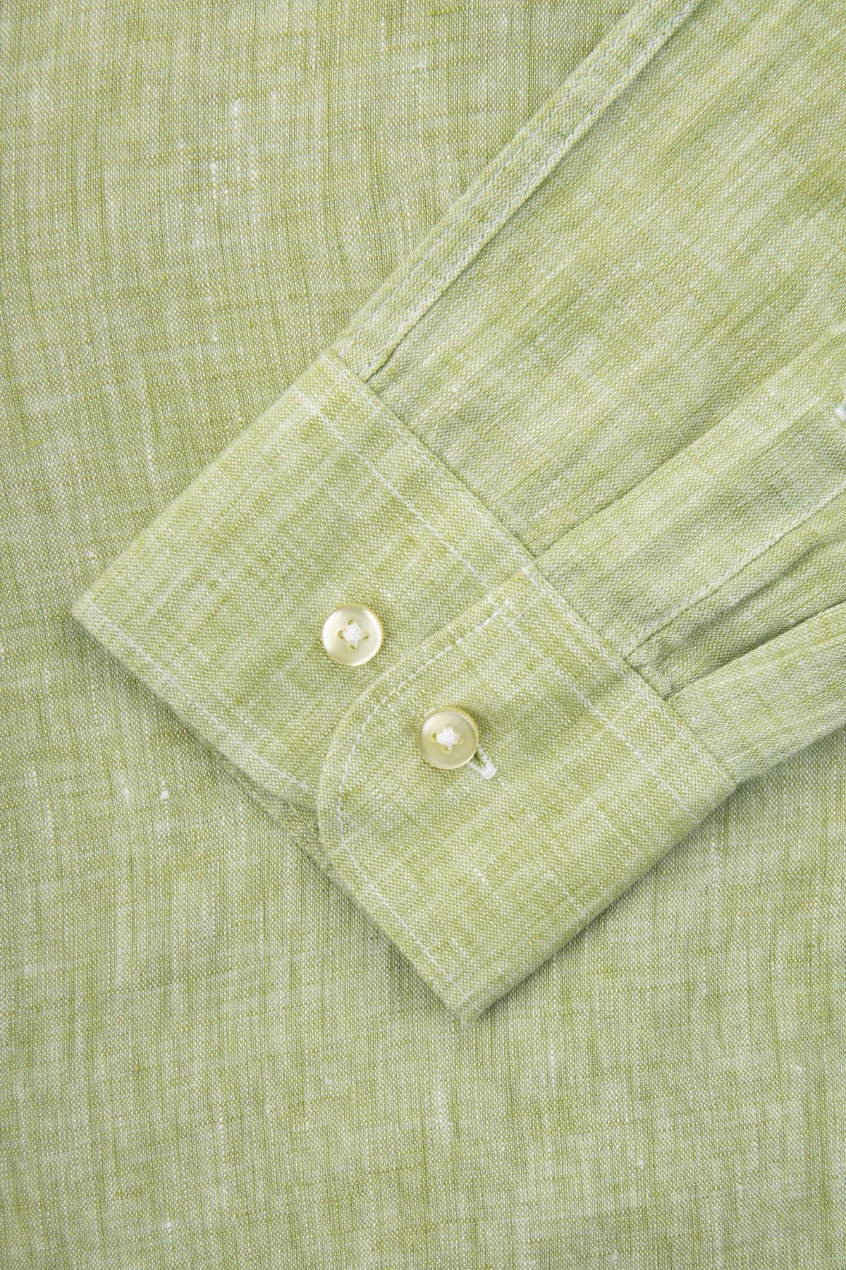 Linen Sage Green Casual Shirt