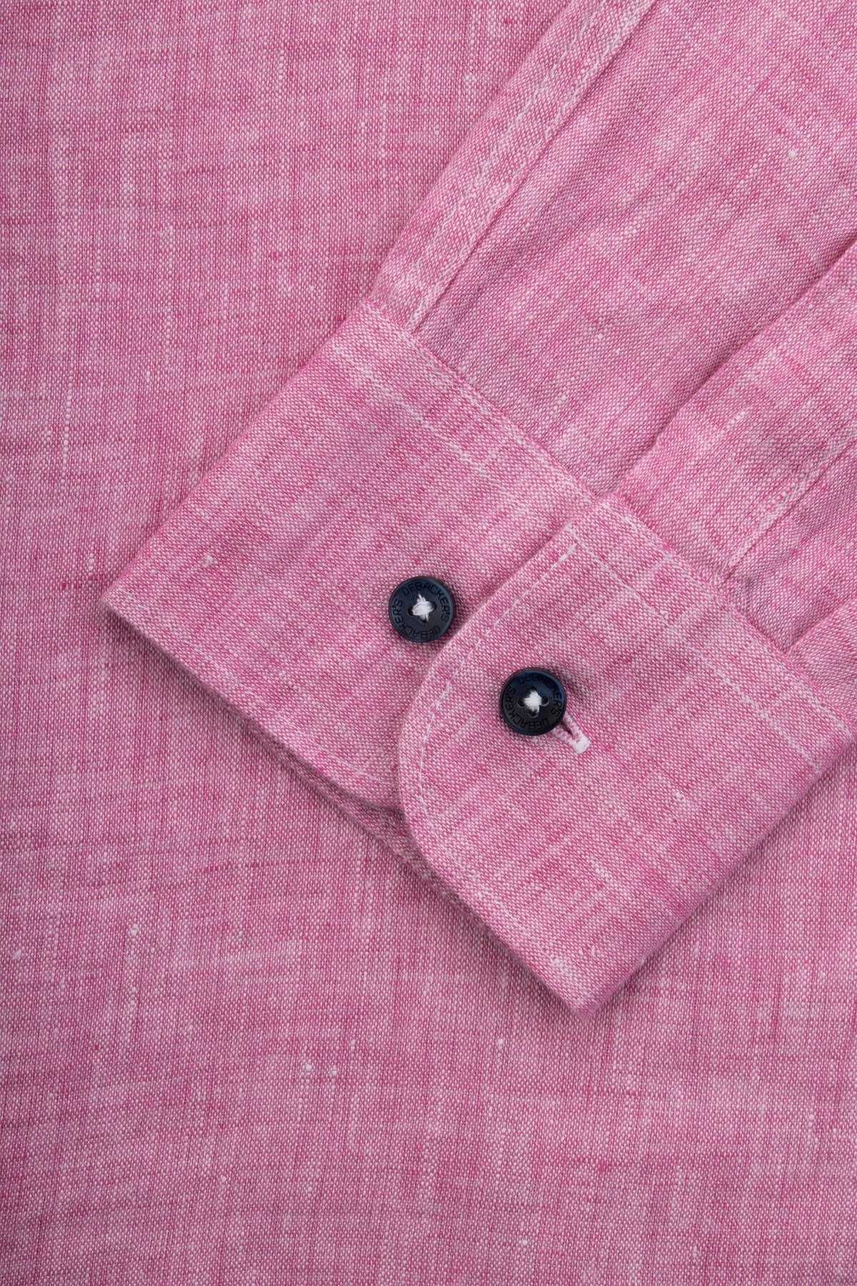 Linen Thulian Pink Casual Shirt