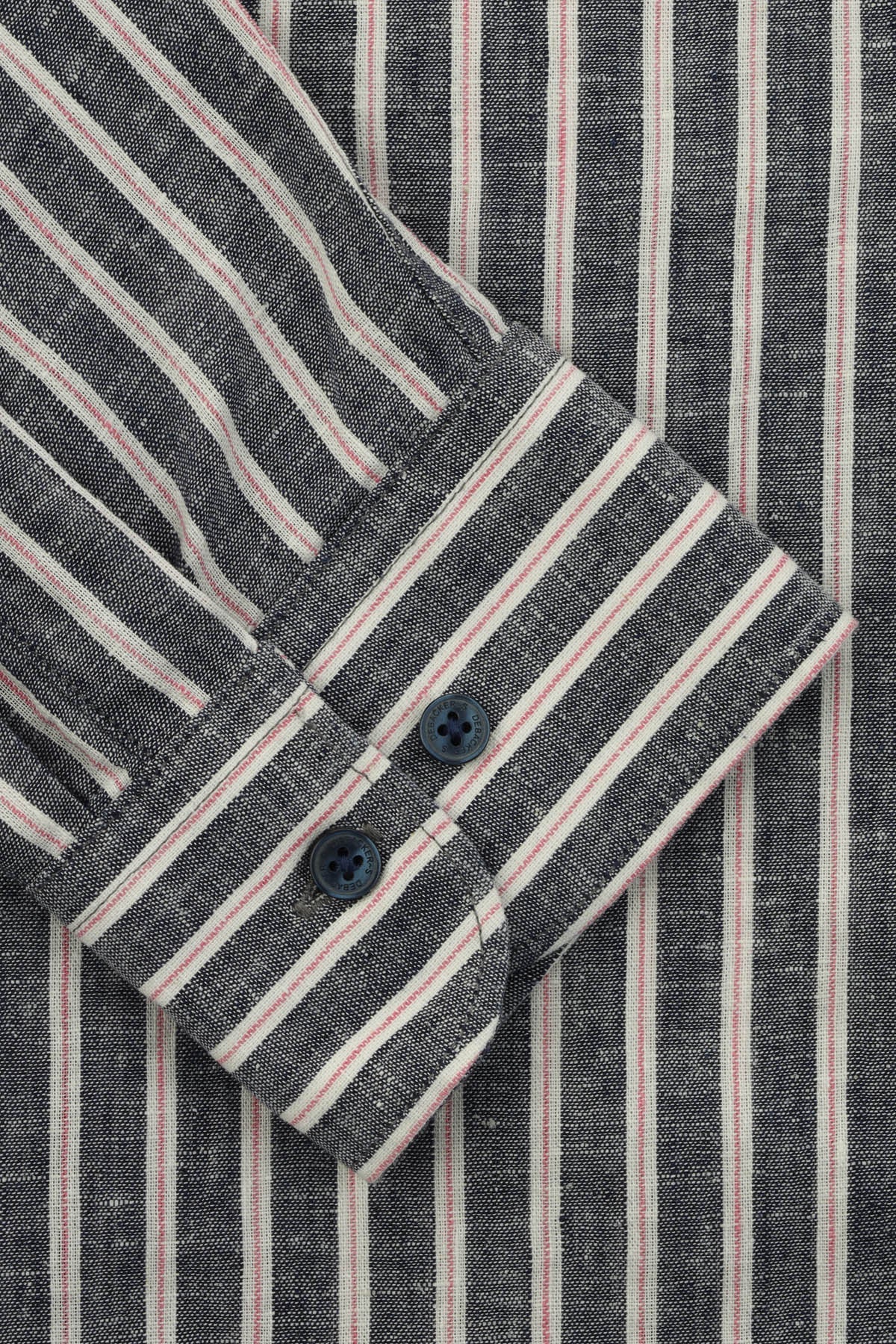 Striped Black & White Casual Shirt