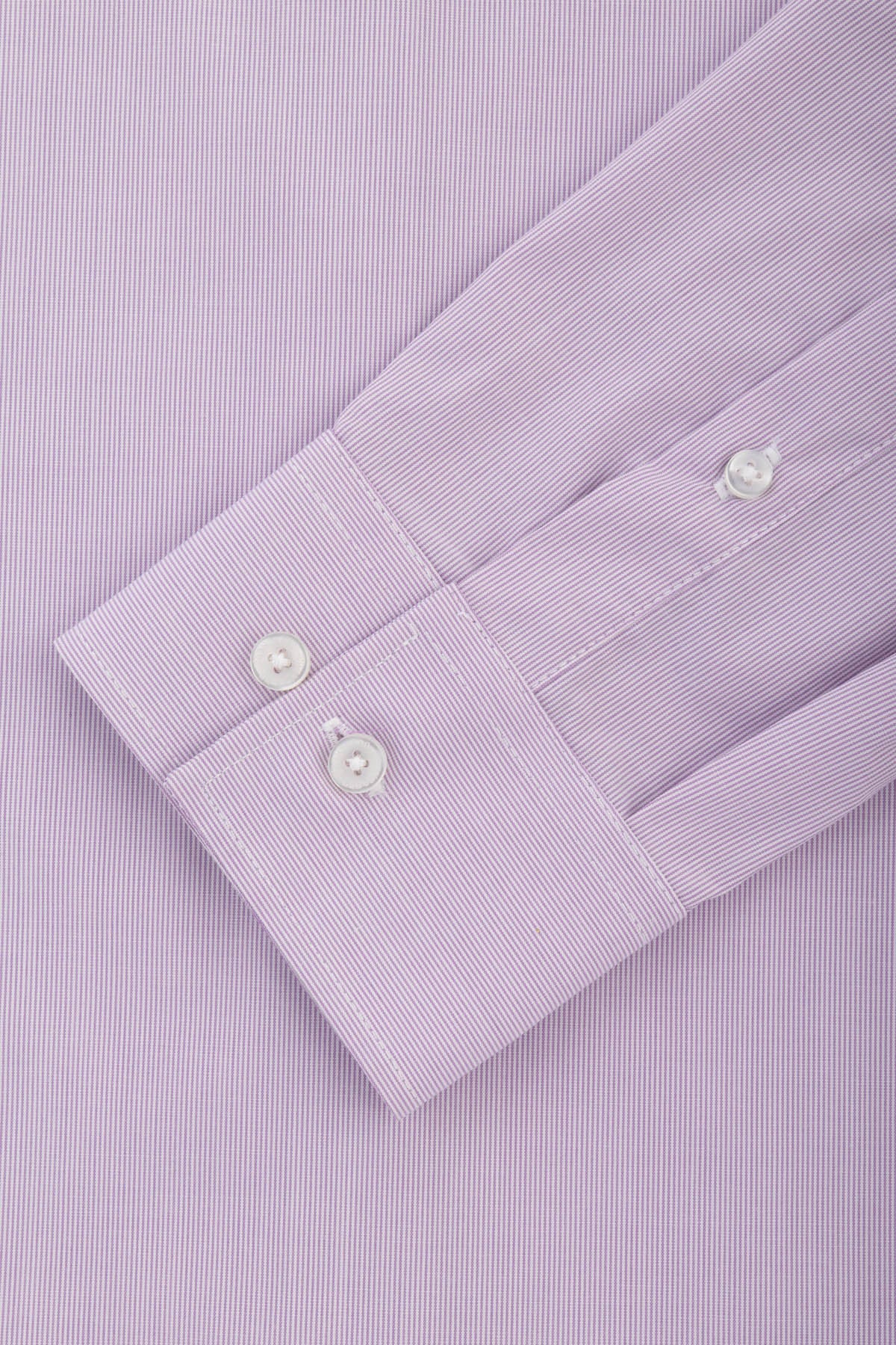 Striped Thistle Purple & White  Bamboo Classic Shirt