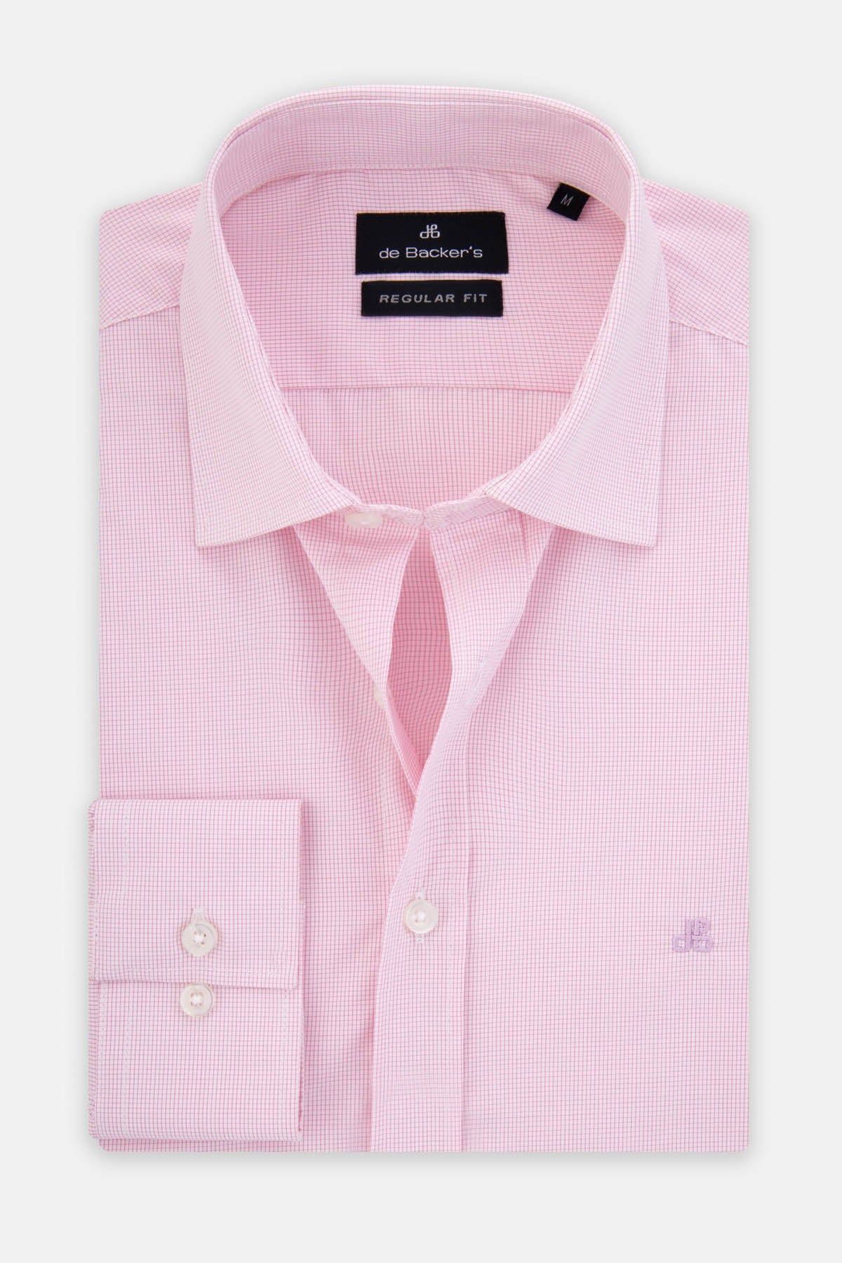 Checked Rose & White  Bamboo Classic Shirt