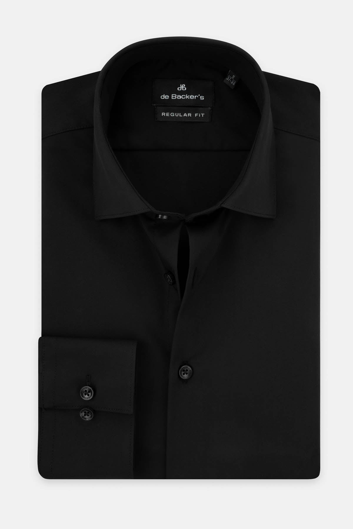 Solid Black Bamboo Classic Shirt