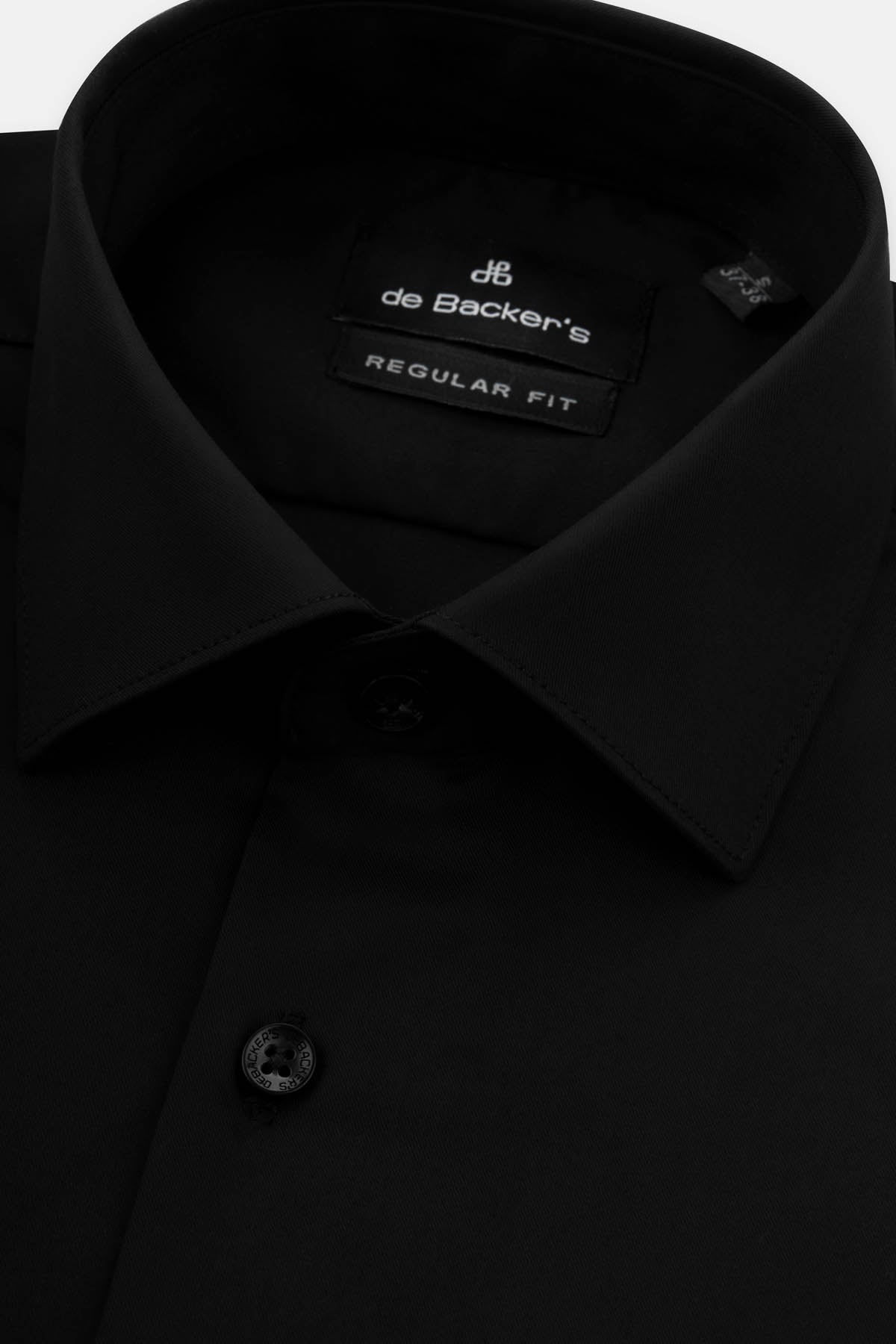 Solid Black Bamboo Classic Shirt