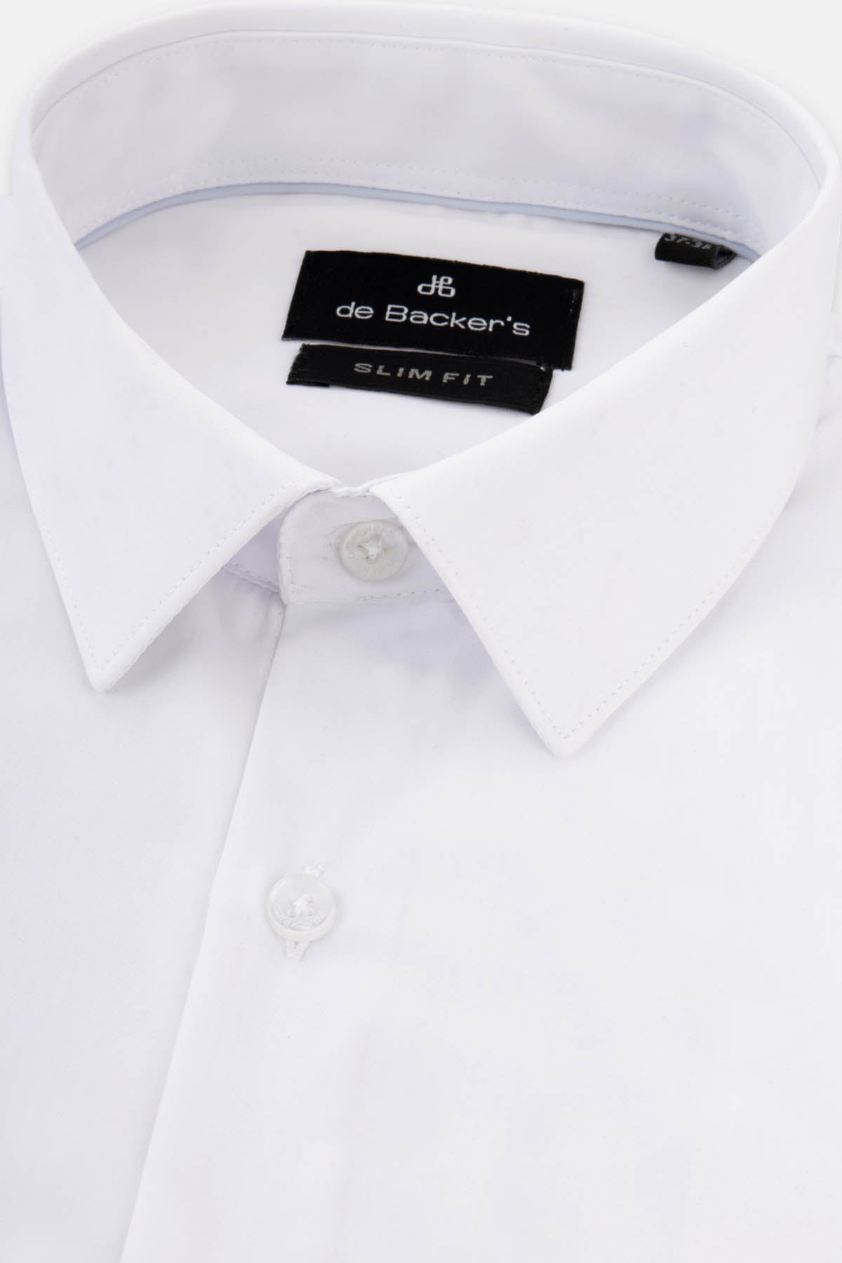 Solid White Dacron Classic Shirt