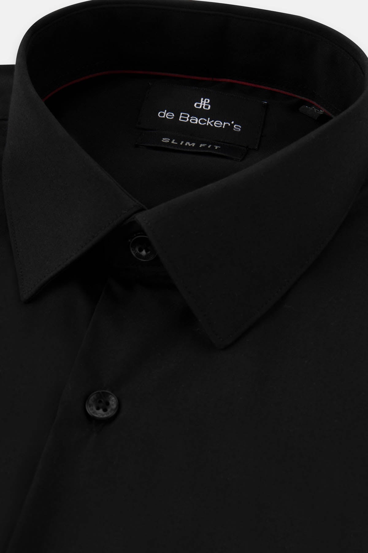 Solid Black Dacron Classic Shirt - 2