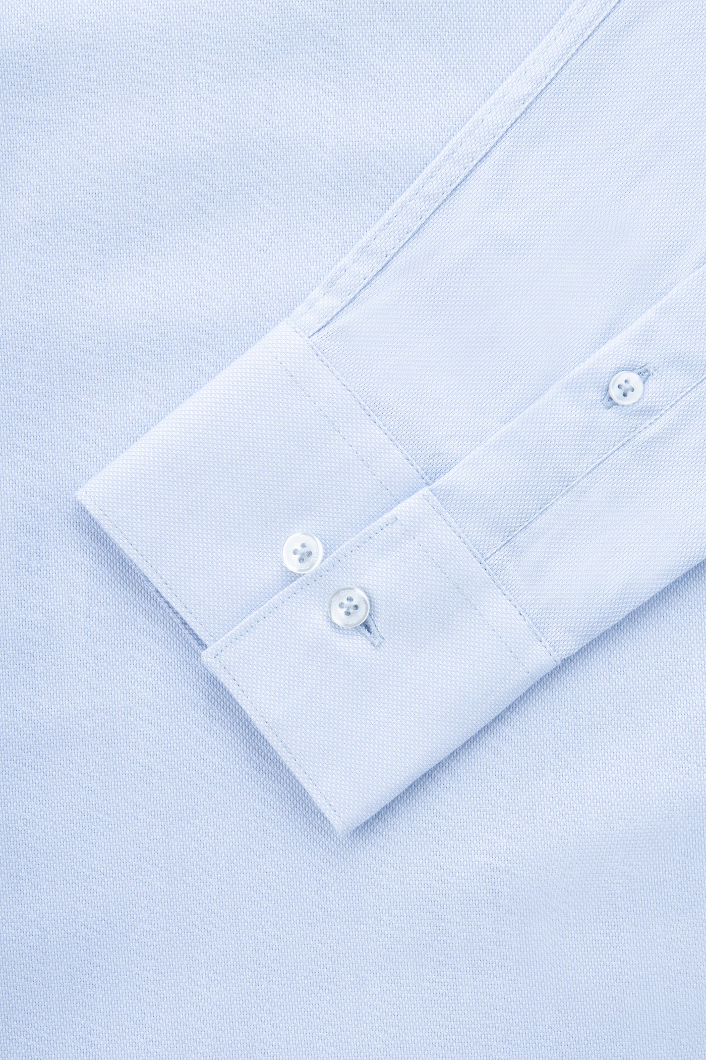 Jacquard Pique Light-Blue Classic Shirt