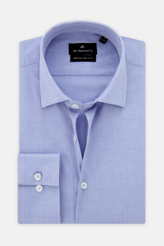 Pique Light-Blue Classic Shirt