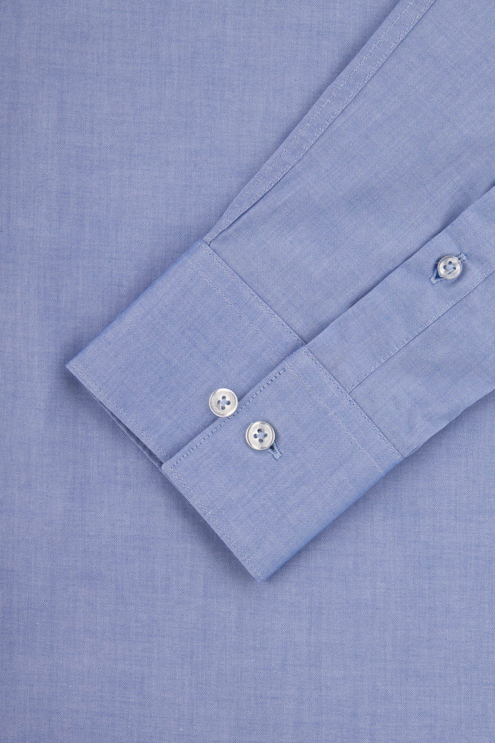 Oxford Light Blue Classic Shirt - 3
