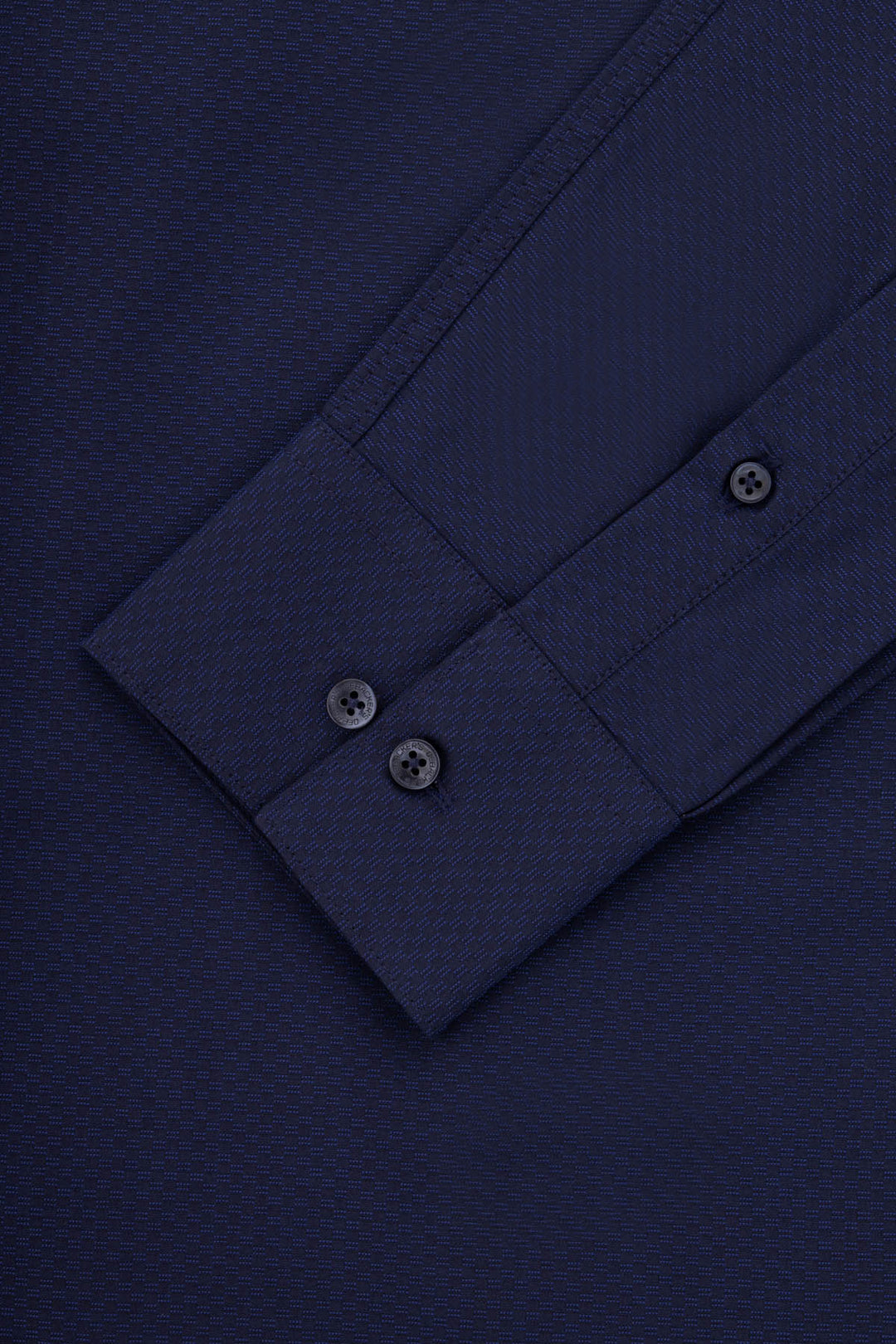 Jacquard Navy Classic Shirt - 3