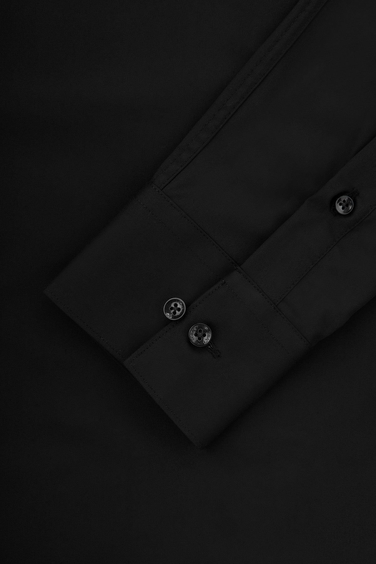 Solid Black Bamboo Classic Shirt