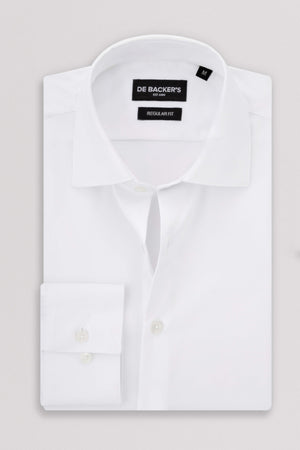 Solid White Bamboo Classic Shirt