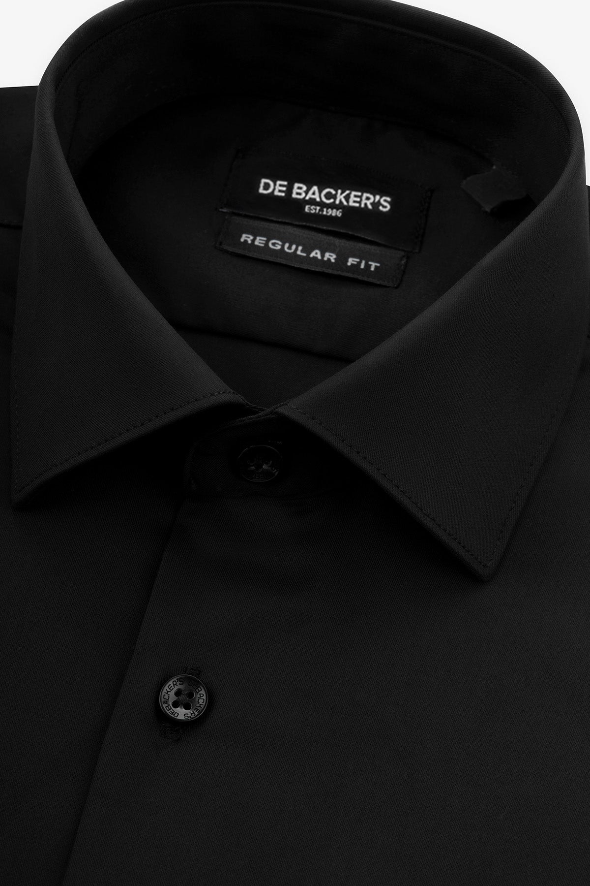 Solid Black Bamboo Classic Shirt