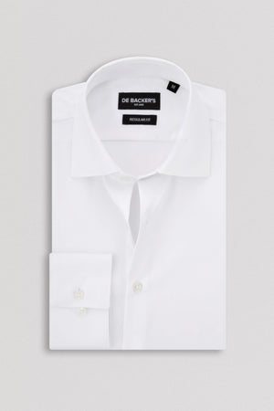 Solid White Bamboo Classic Shirt
