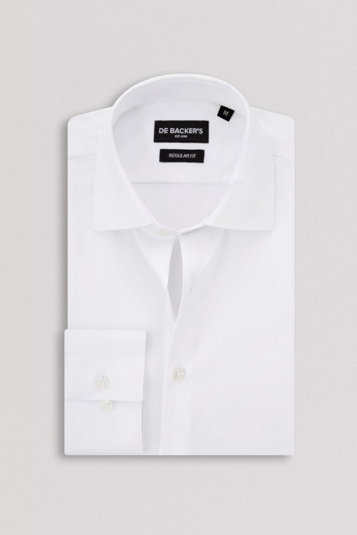 Solid White Bamboo Classic Shirt