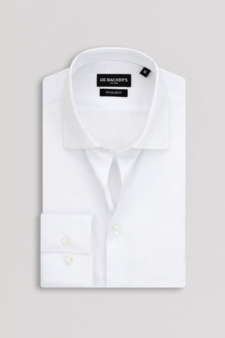 Solid White Dacron Classic Shirt