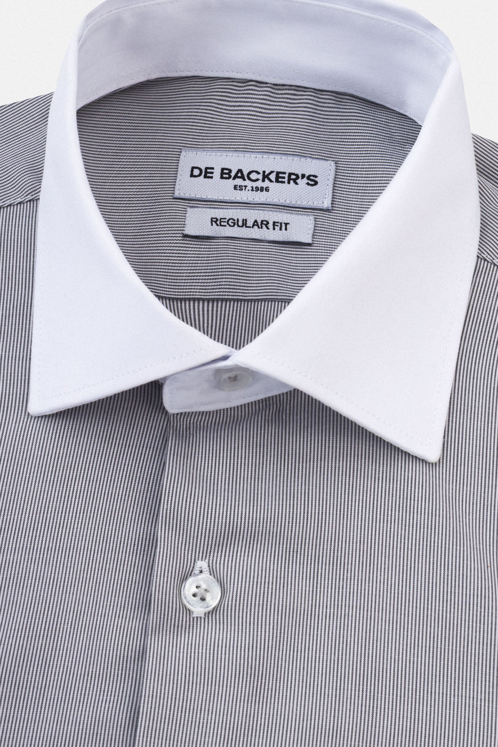 Jacquard Black Bamboo Classic Shirt