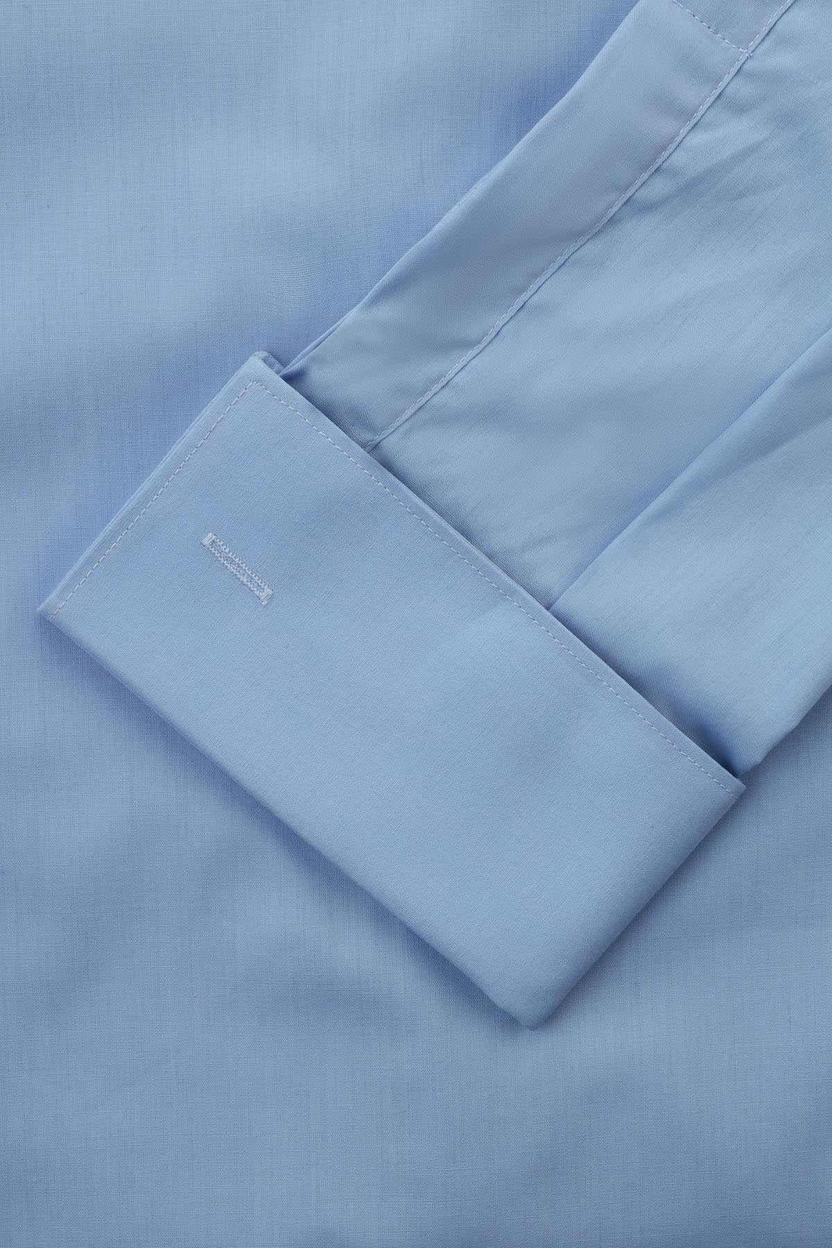 Solid Blue Classic Shirt