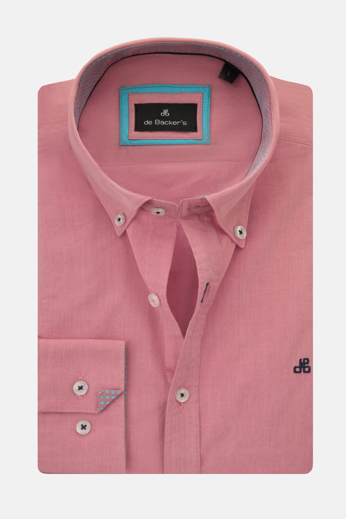 Solid Old rose Smart Casual Shirt