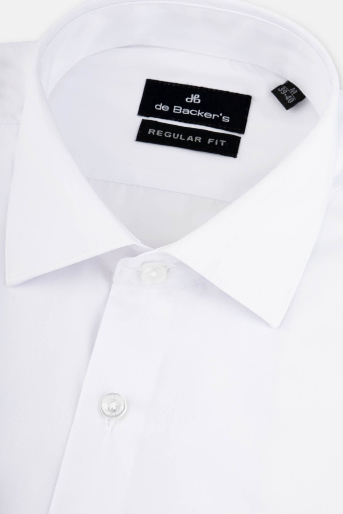 Solid White Dacron Classic Shirt