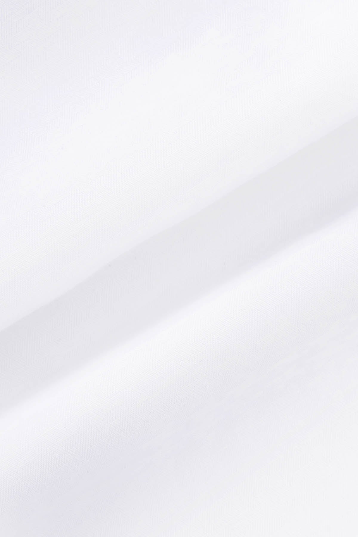 Solid White Dacron Classic Shirt - 4