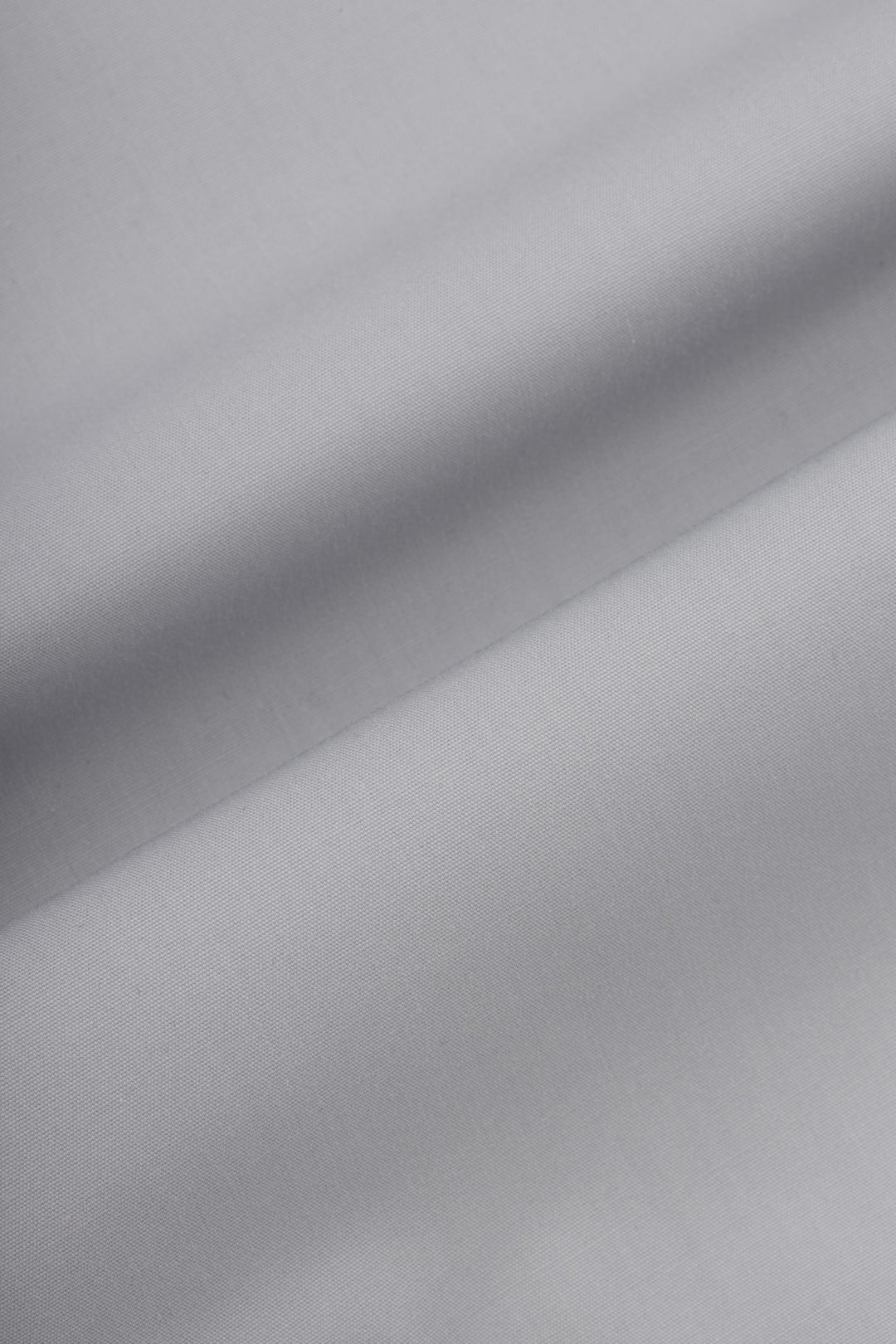 Solid Gray Dacron Classic Shirt - 4