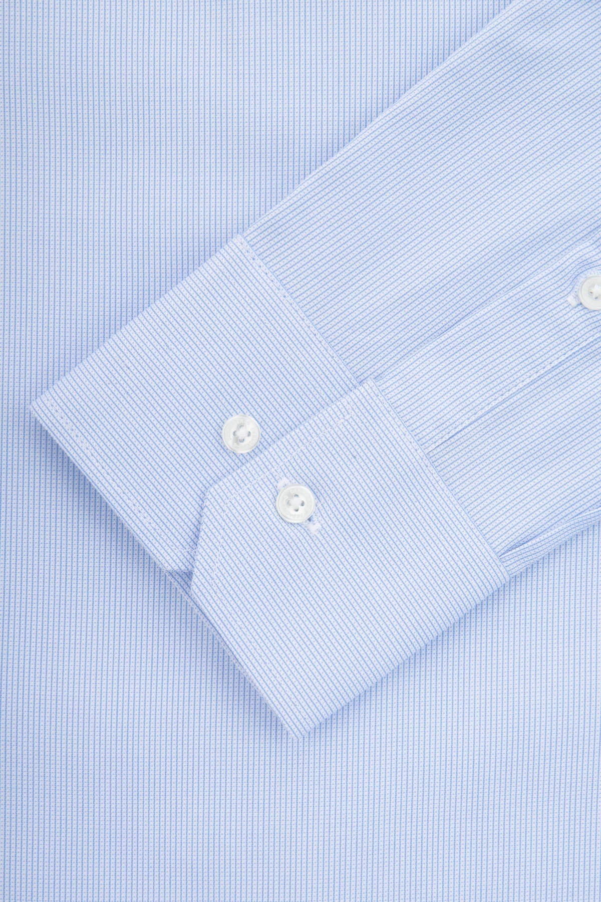 Jacquard Light Blue Smart Casual Shirt