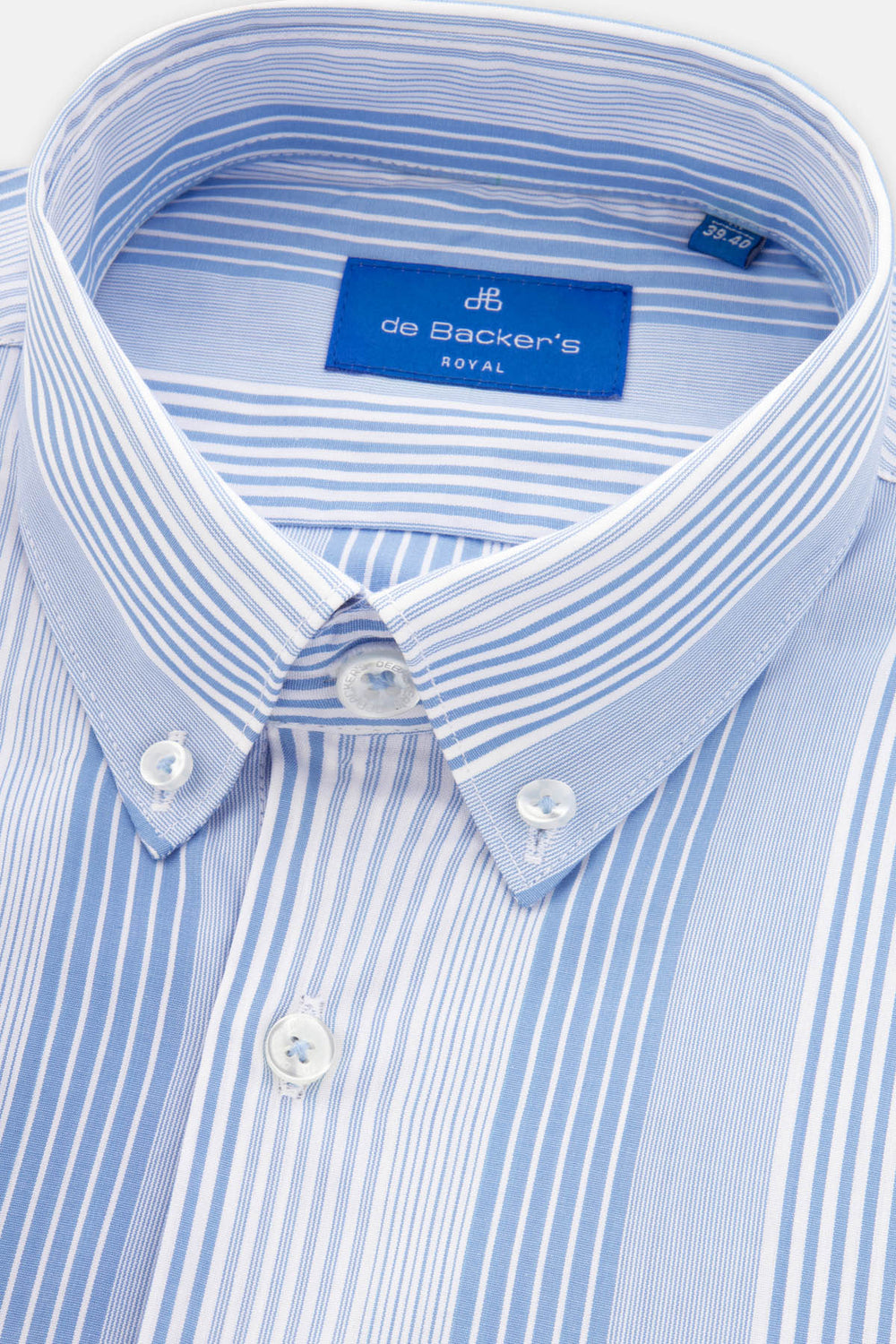 Striped Light Blue Casual Shirt - 2