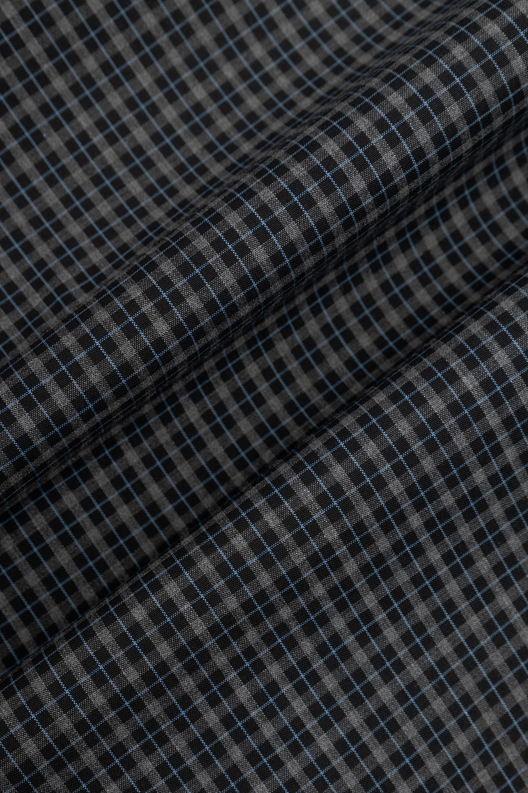 Checked Gray & Black Casual Shirt - 4