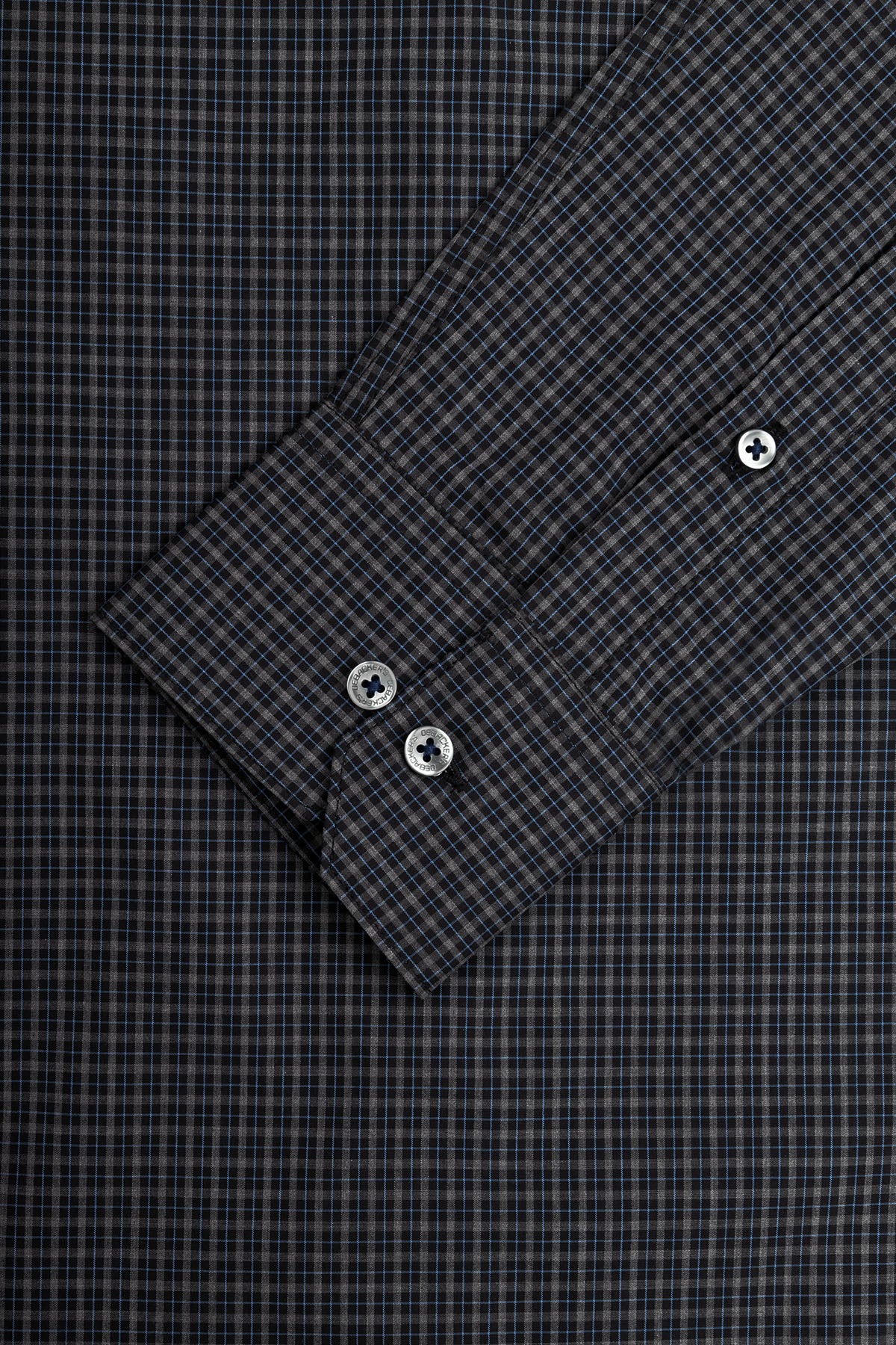 Checked Gray & Black Smart Casual Shirt