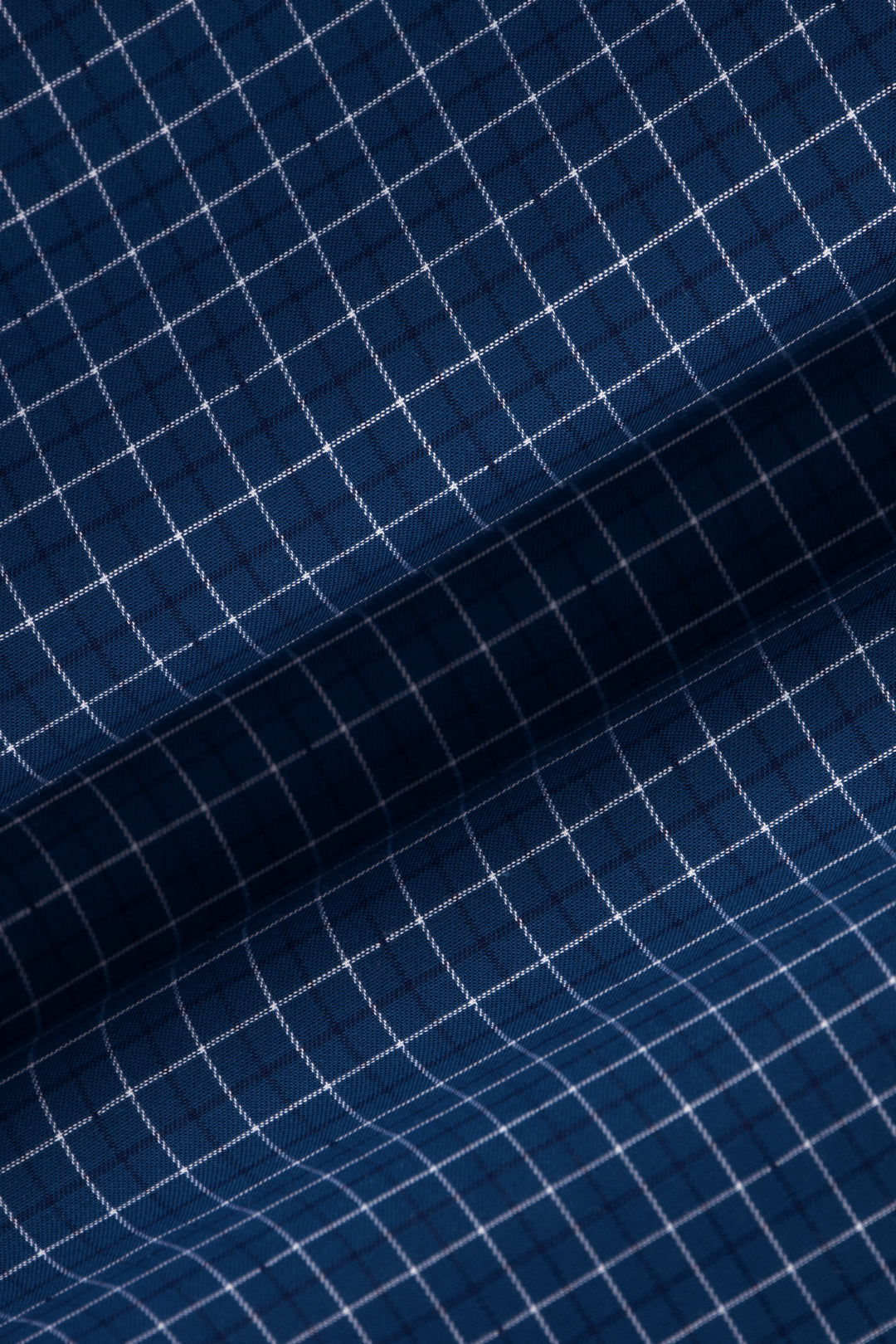 Checked Berkeley Blue & White Casual Shirt - 4