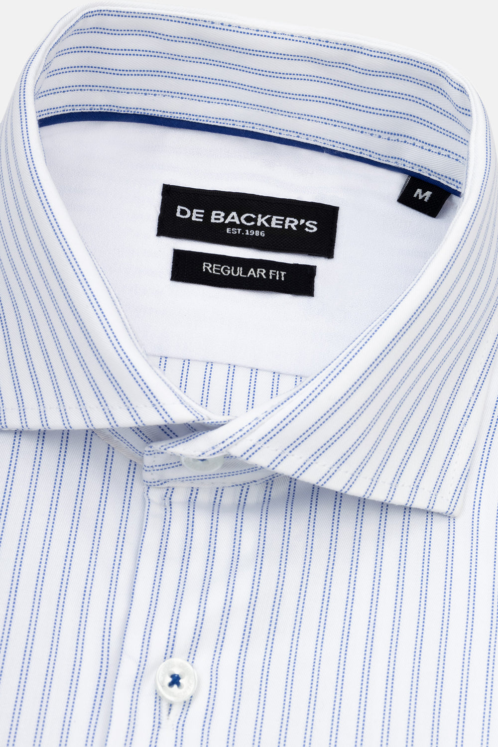 Striped Light Blue Smart Casual Shirt - 2