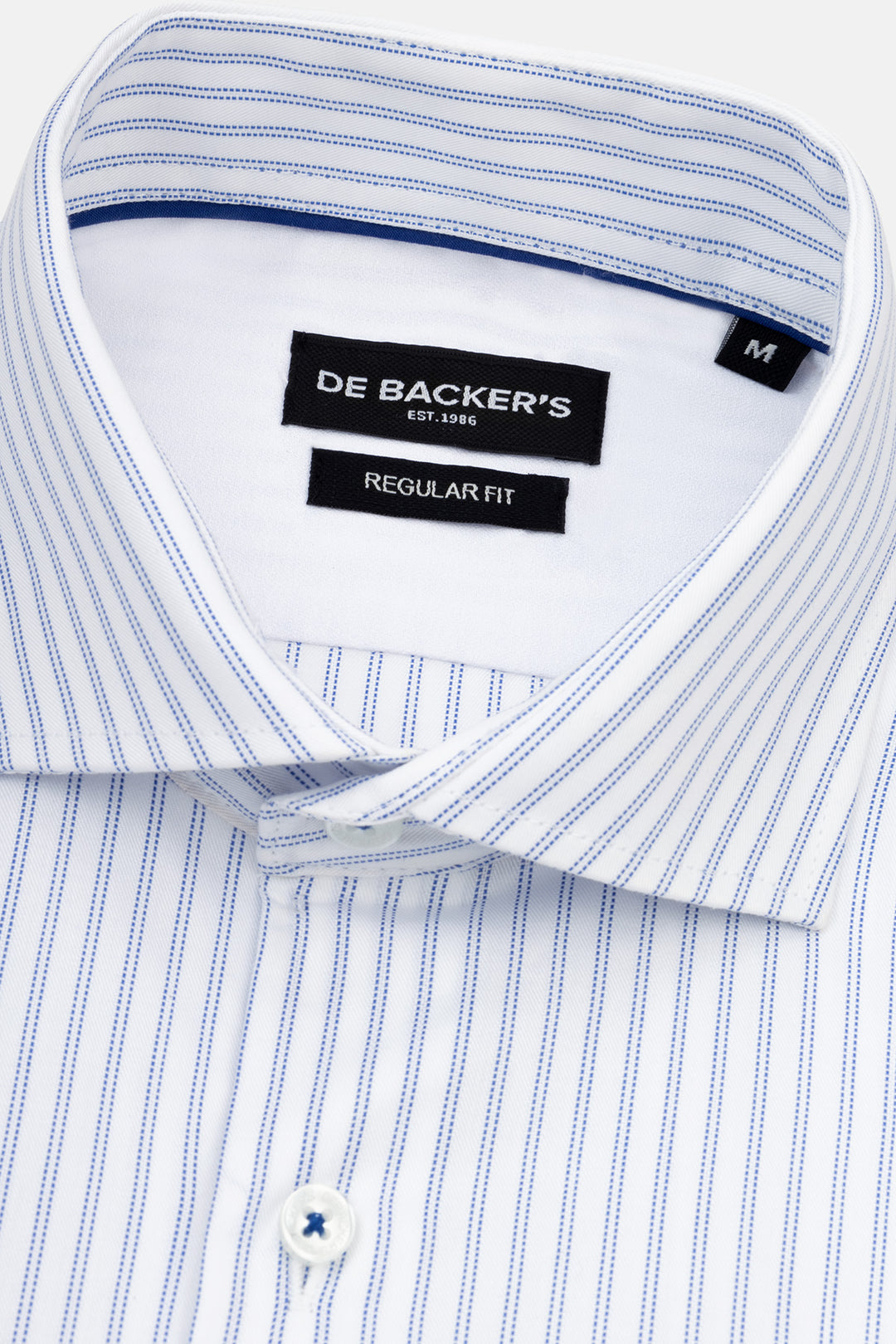 Striped Light Blue Smart Casual Shirt - 2