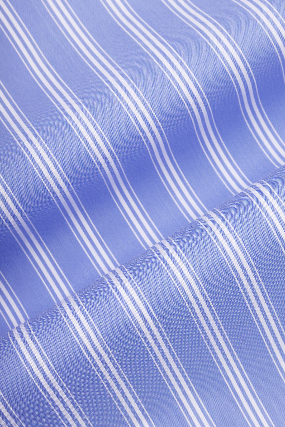 Striped Blue Smart Casual Shirt - 4