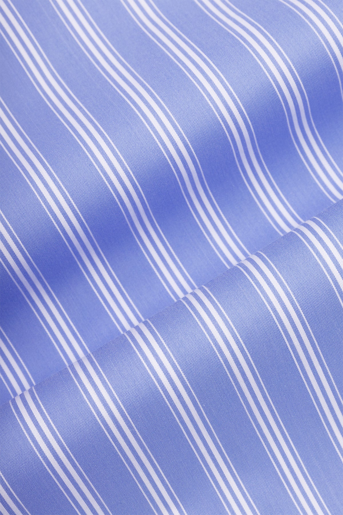 Striped Blue Smart Casual Shirt