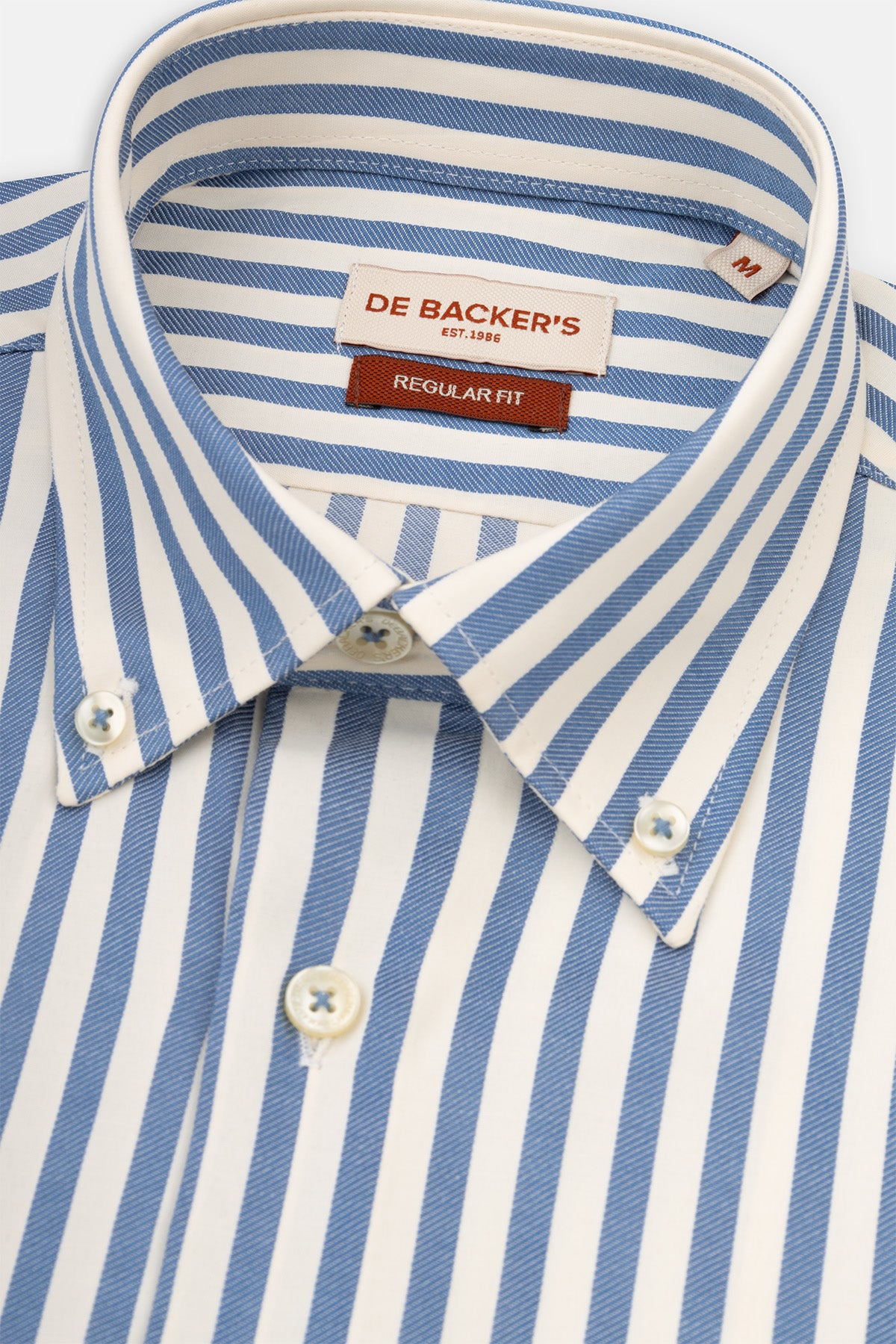 Striped Blue Smart Casual Shirt