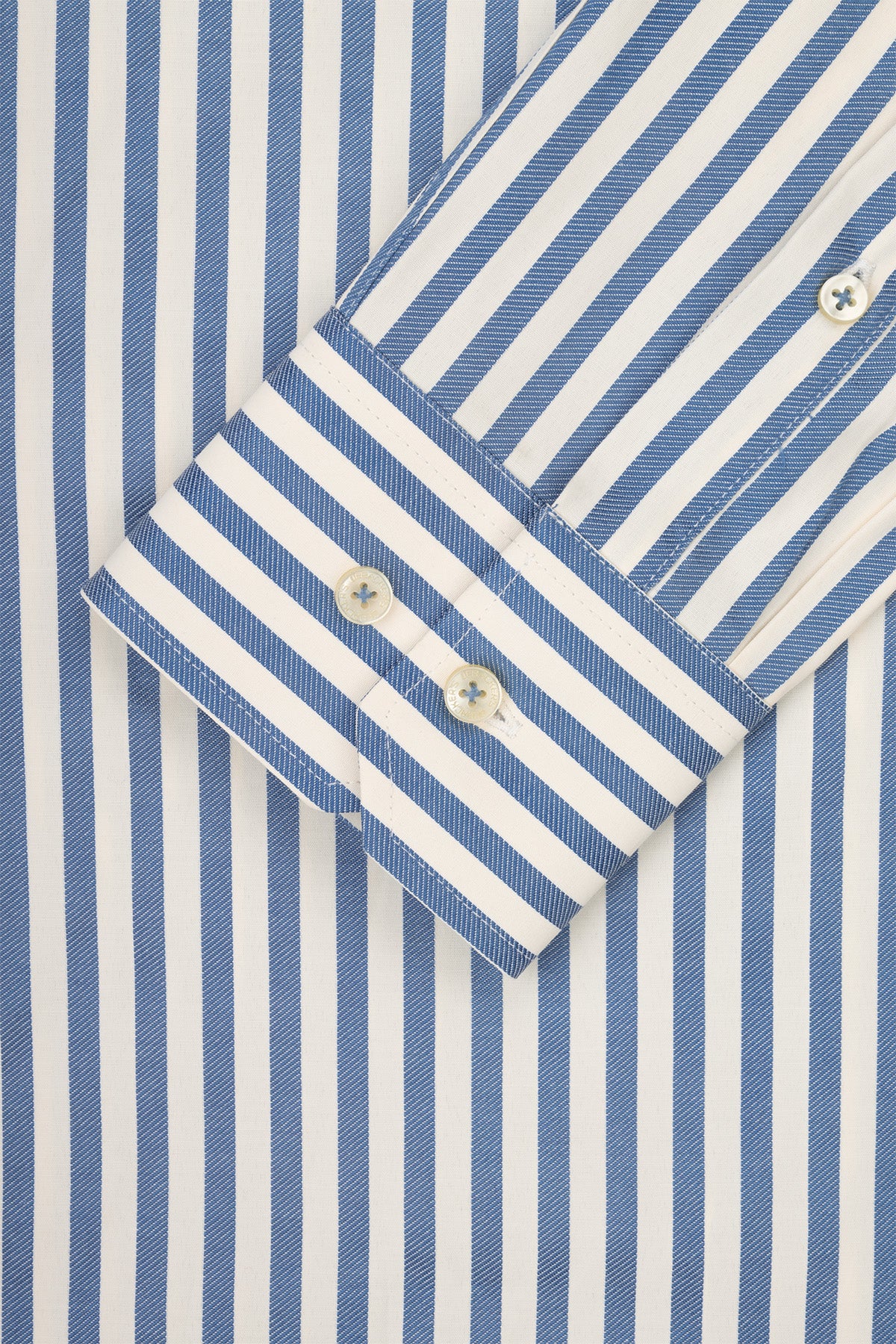 Striped Blue Smart Casual Shirt