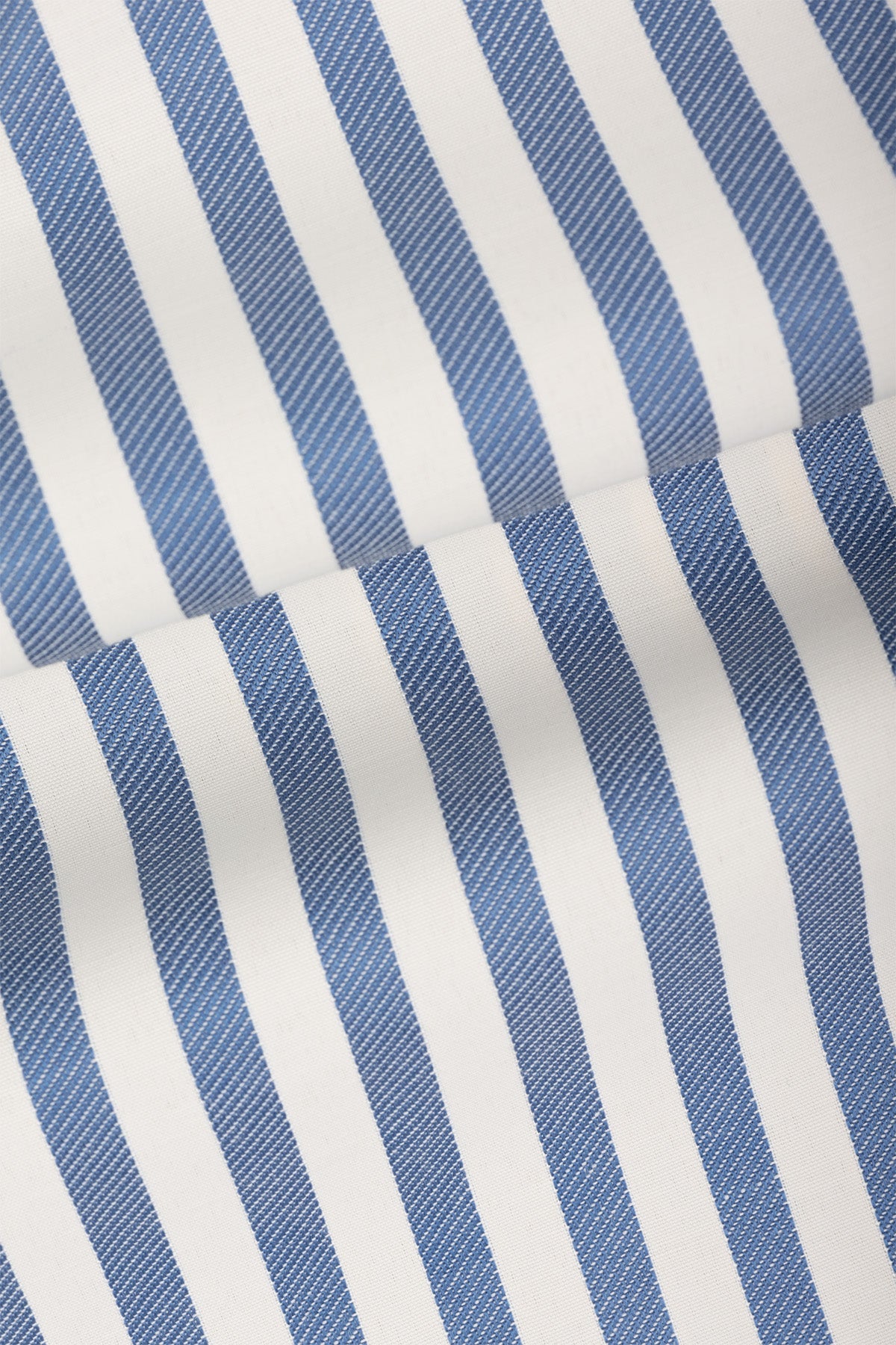 Striped Blue Smart Casual Shirt