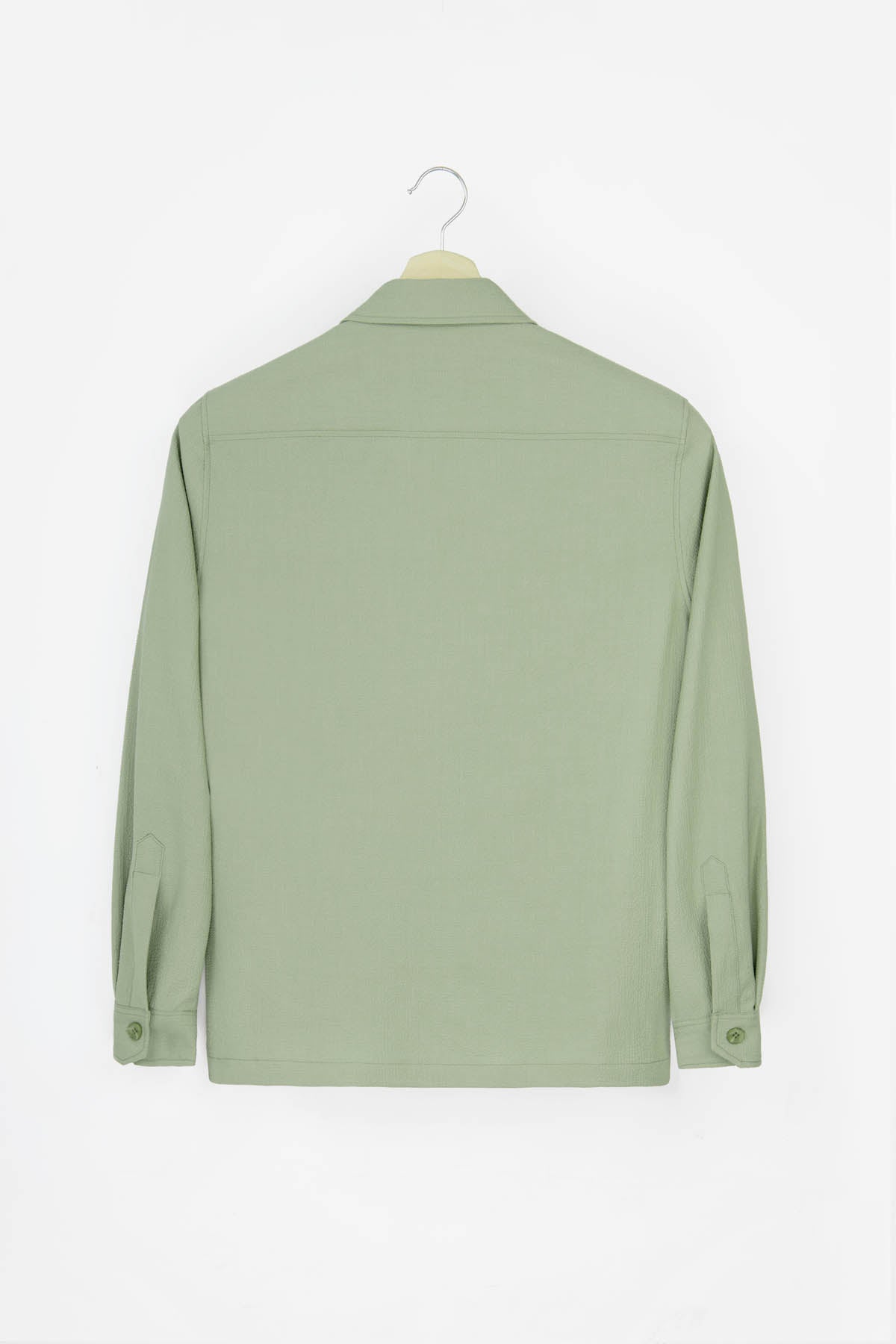 Patterned Summer Green Over-Shirt - 2
